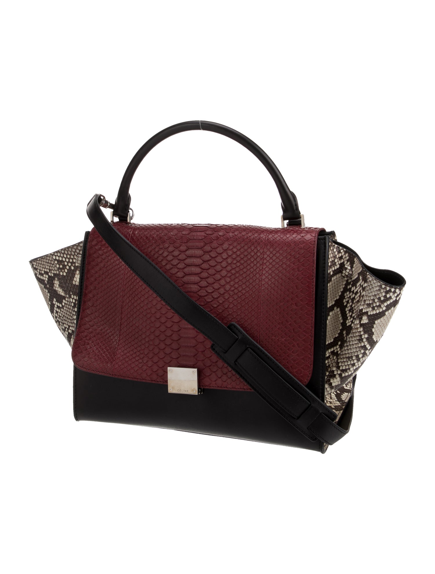 Celine Python Trapeze Medium