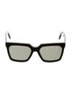 Celine Square Tinted Sunglasses