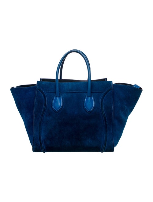 Celine Suede Luggage Phantom Medium