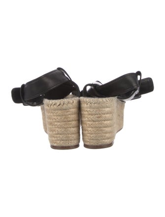 Celine Calf Leather Colorblock Pattern Mules