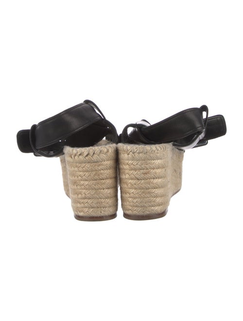 Celine Calf Leather Colorblock Pattern Mules