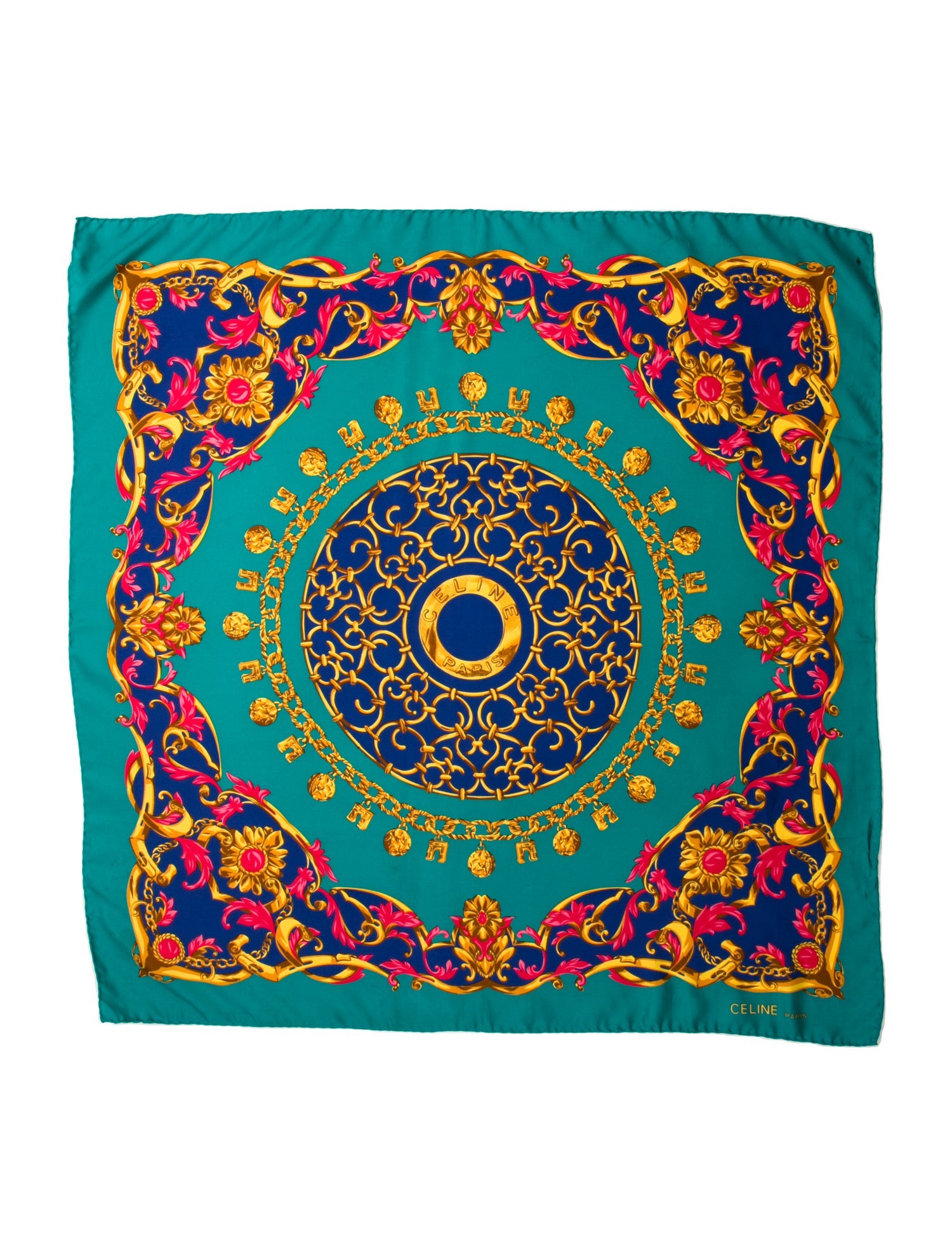 Celine Silk Printed Scarf