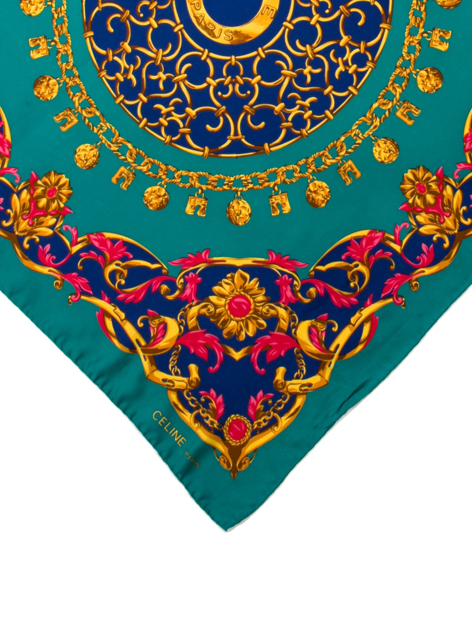 Celine Silk Printed Scarf