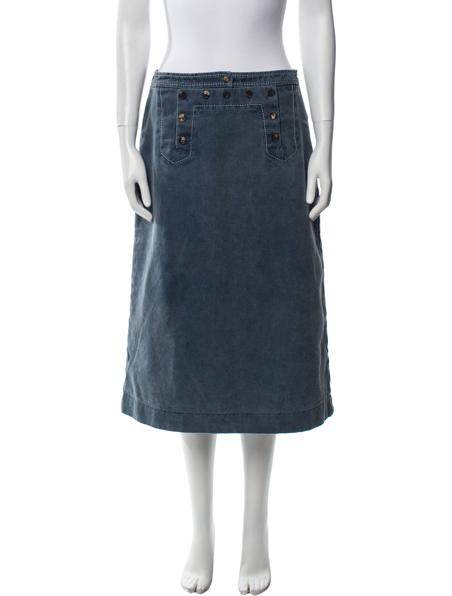 Celine Vintage Knee-Length Skirt