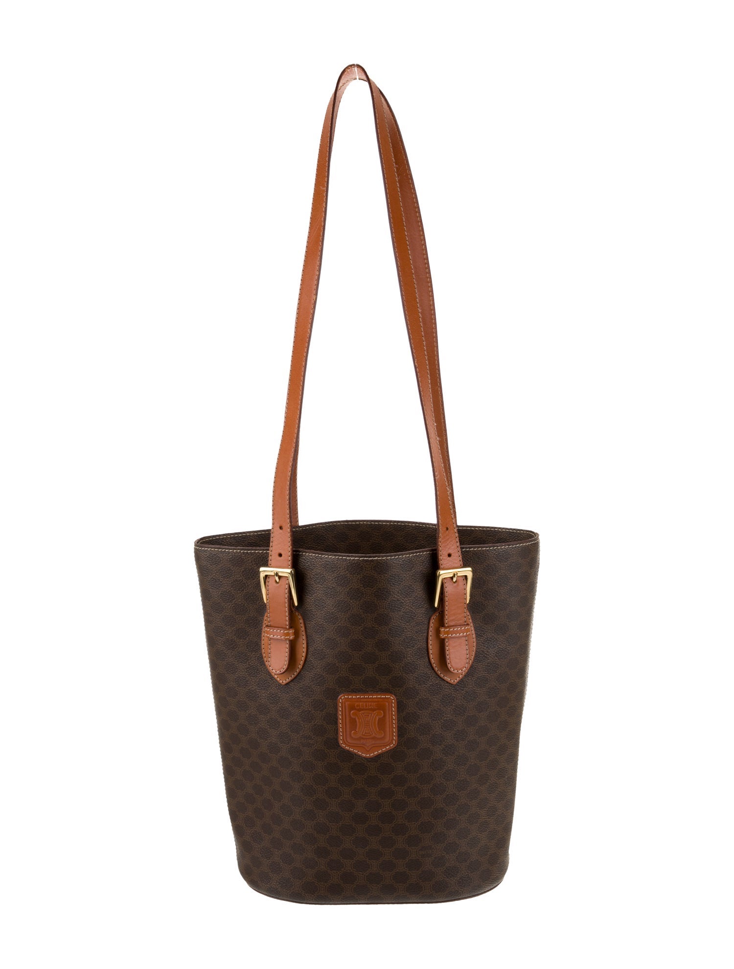 Celine Macadam Bucket Bag Vintage