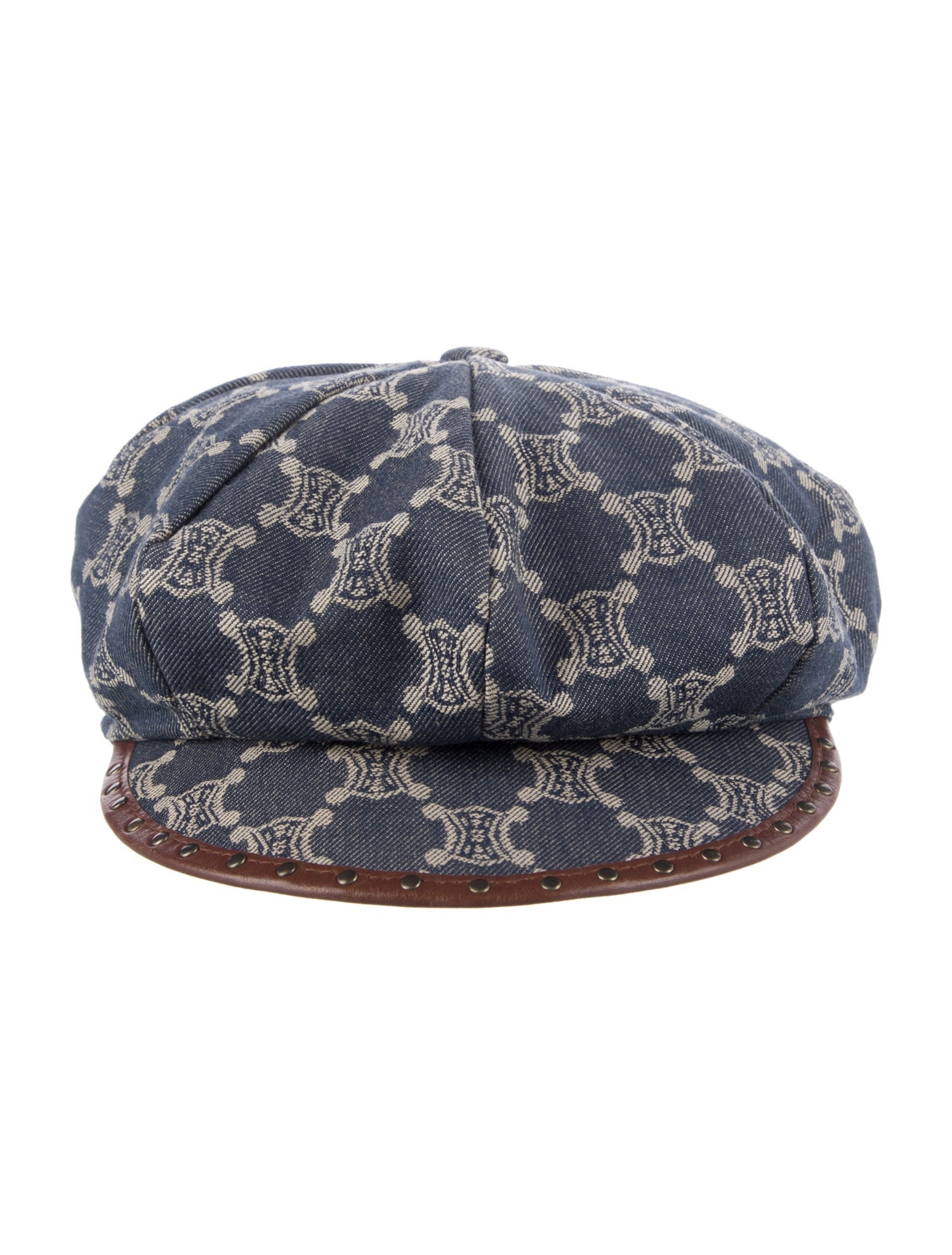 Celine Macadam Newsboy Cap