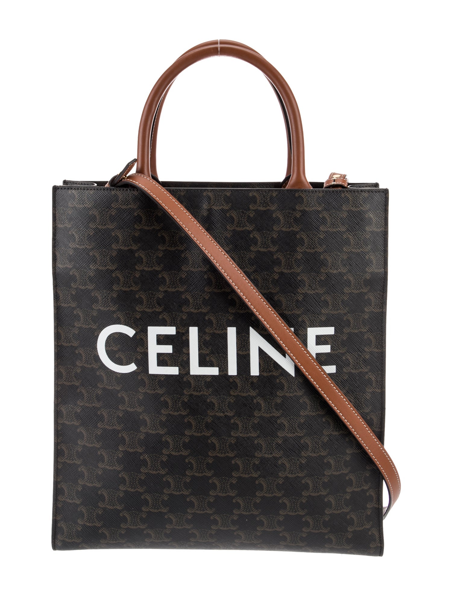 Celine Triomphe Vertical Cabas