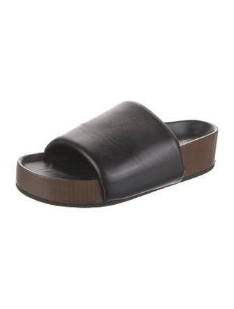 Celine Leather Slides
