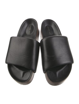 Celine Leather Slides