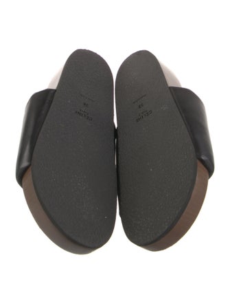 Celine Leather Slides