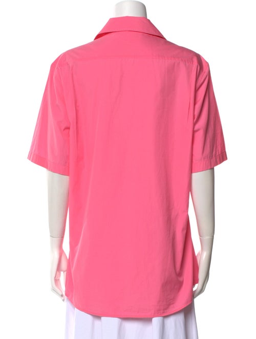 Celine Short Sleeve Button-Up Top
