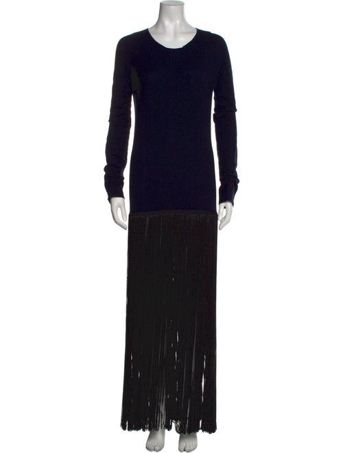 Celine Wool Midi Length Dress