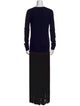 Celine Wool Midi Length Dress