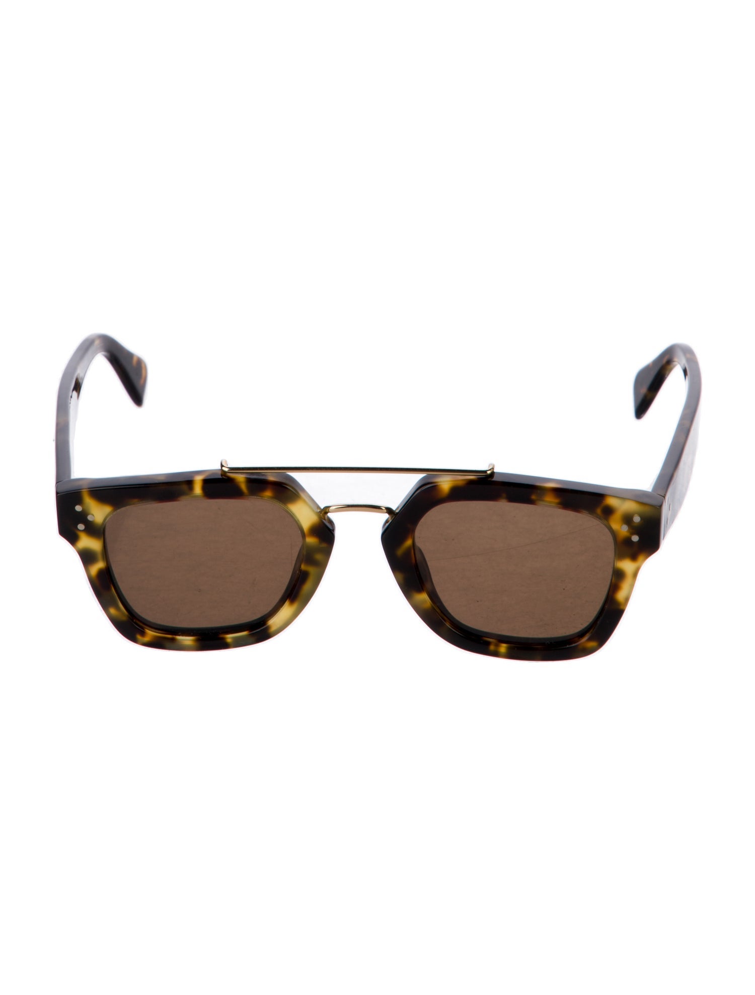 Celine Square Tinted Sunglasses