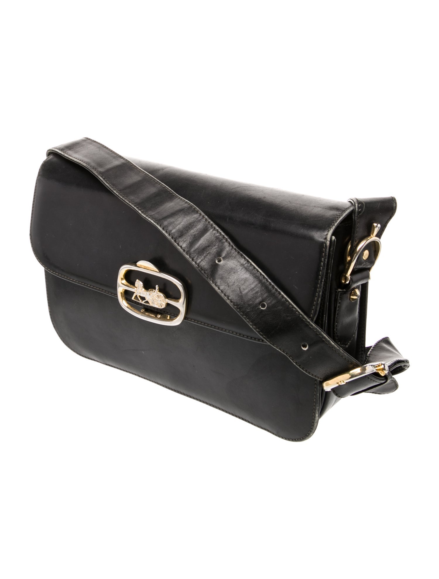 Celine Leather Shoulder Bag