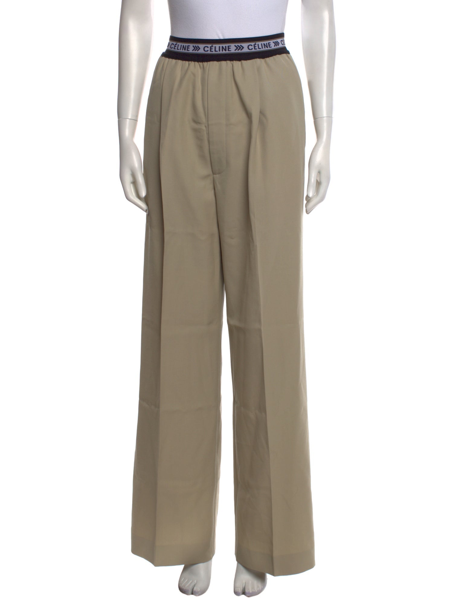 Celine Wool Wide Leg Pants