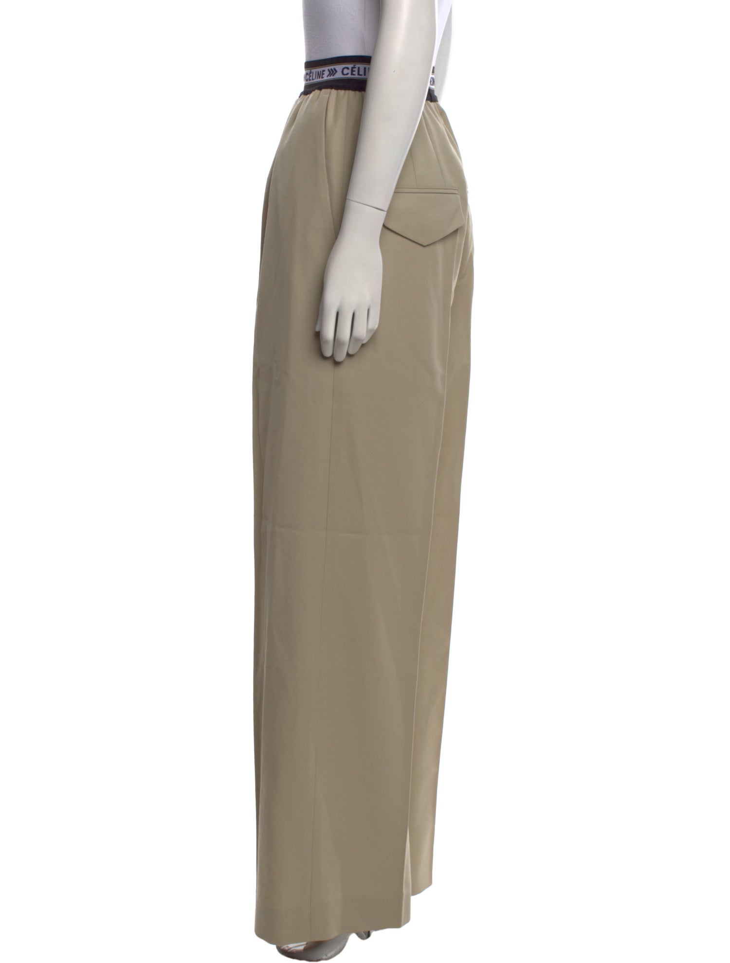 Celine Wool Wide Leg Pants