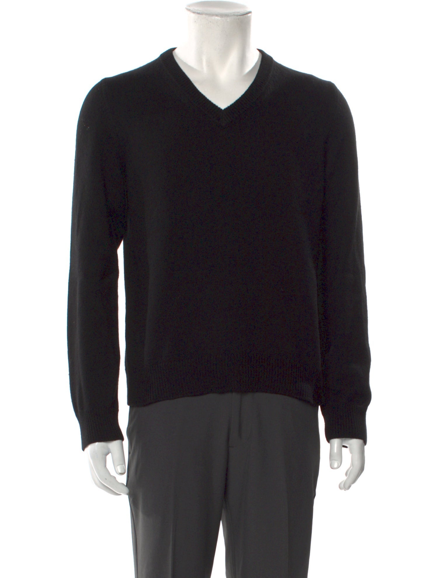 Celine Cashmere V-Neck Pullover