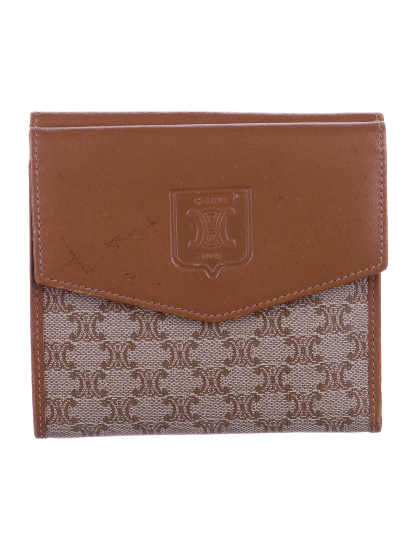 Celine Printed Compact Wallet