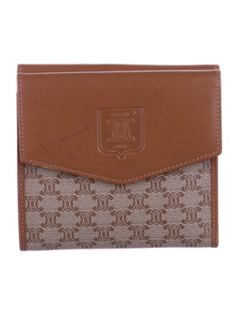 Celine Printed Compact Wallet