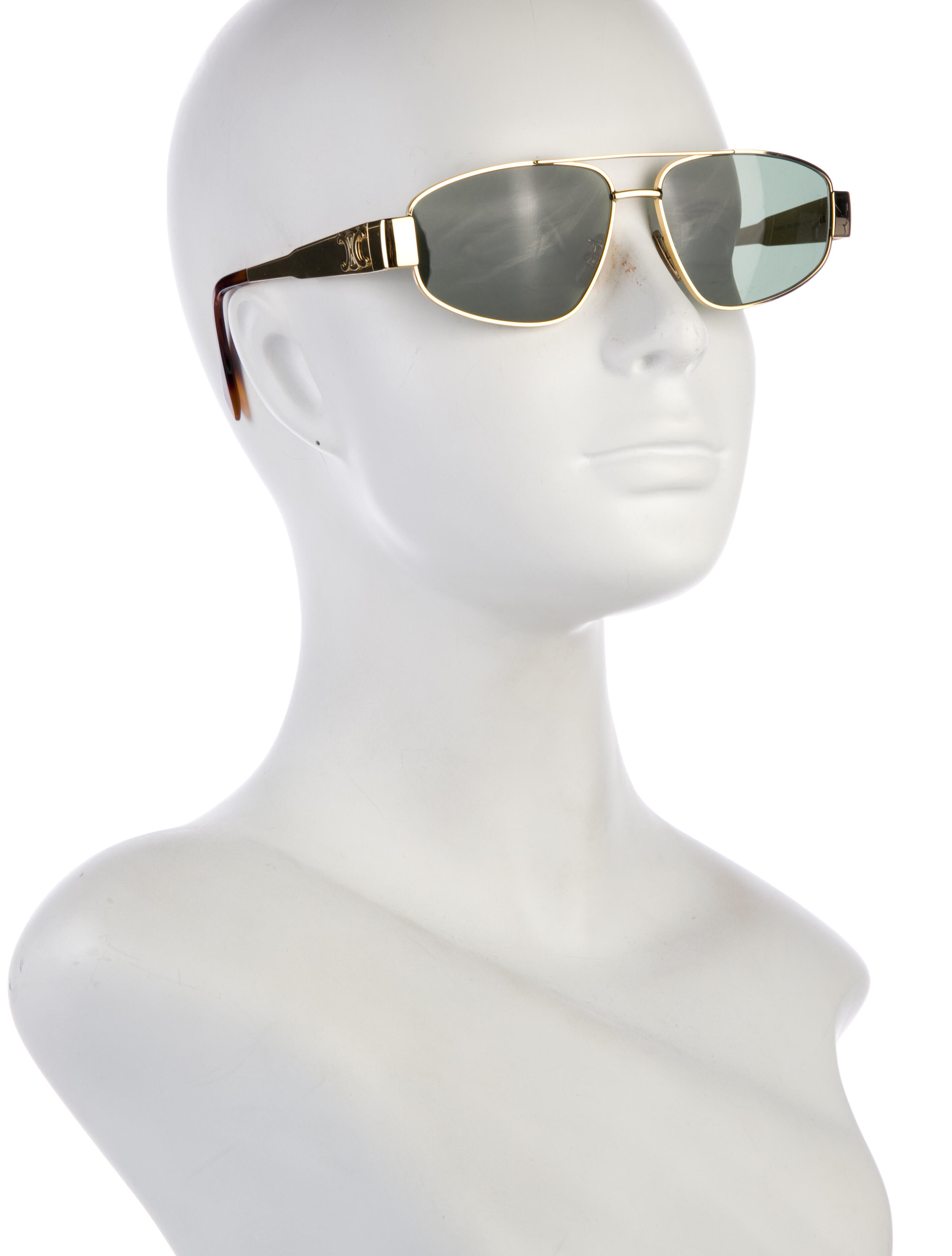 Celine Square Tinted Sunglasses
