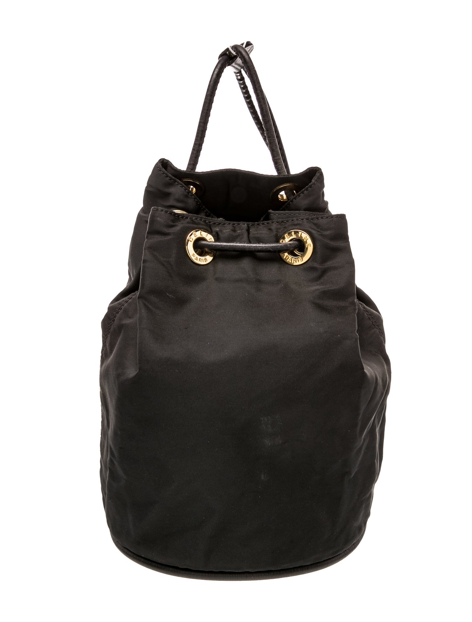 Celine Nylon Bucket Bag Vintage