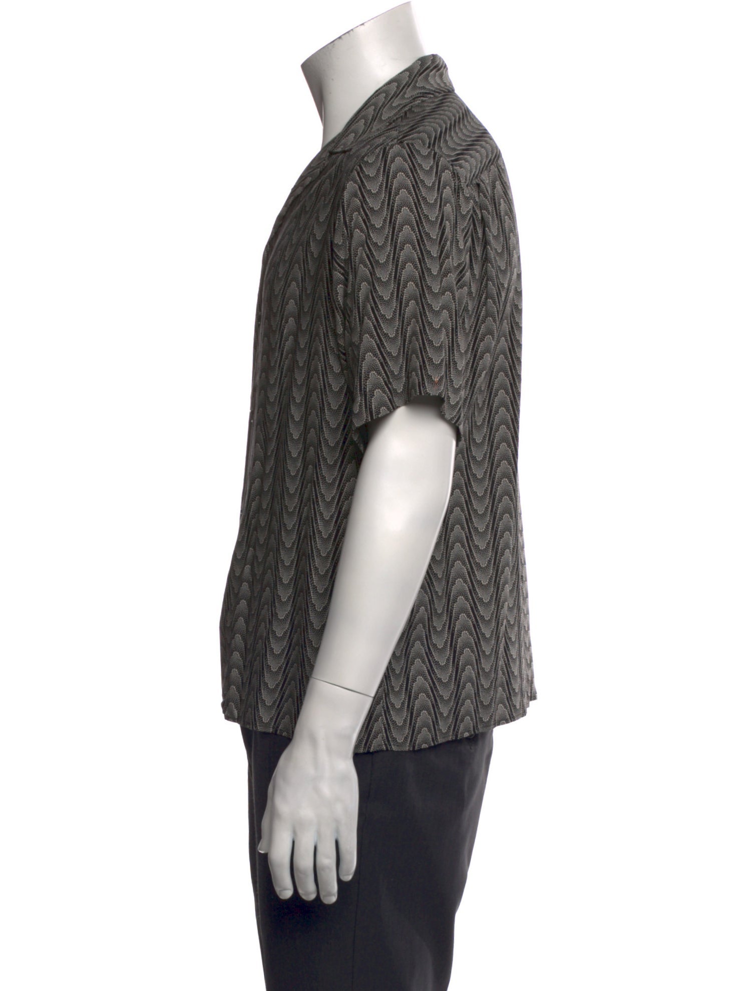 Celine Printed Short Sleeve Shirt