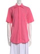 Celine Short Sleeve Button-Up Top