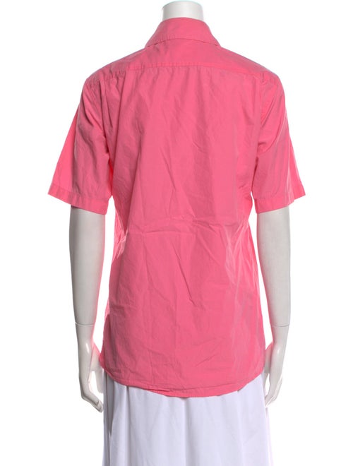 Celine Short Sleeve Button-Up Top