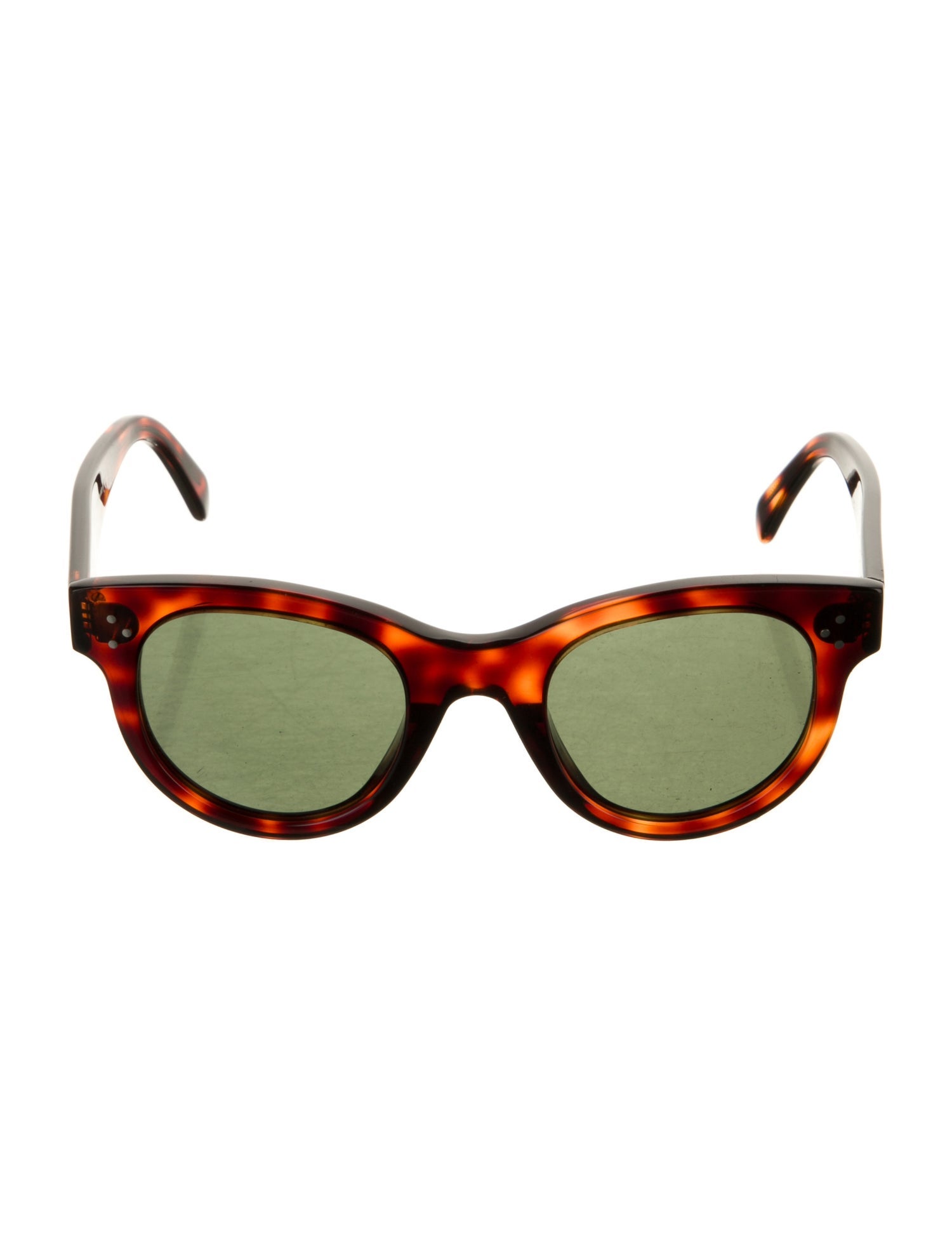 Celine Round Tinted Sunglasses