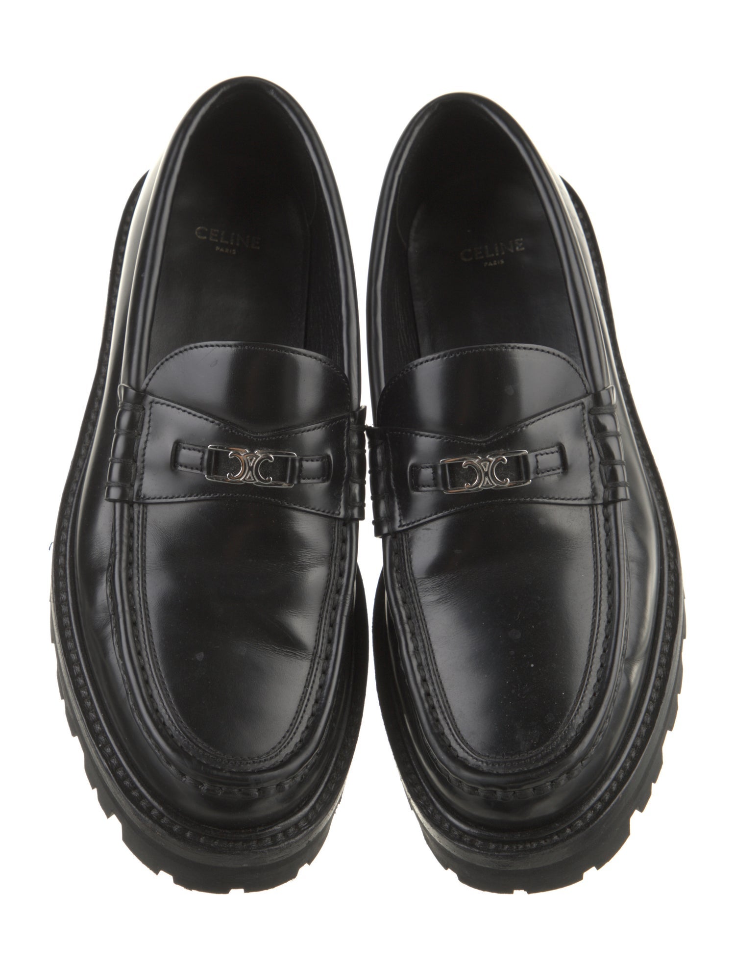 Celine Leather Loafers