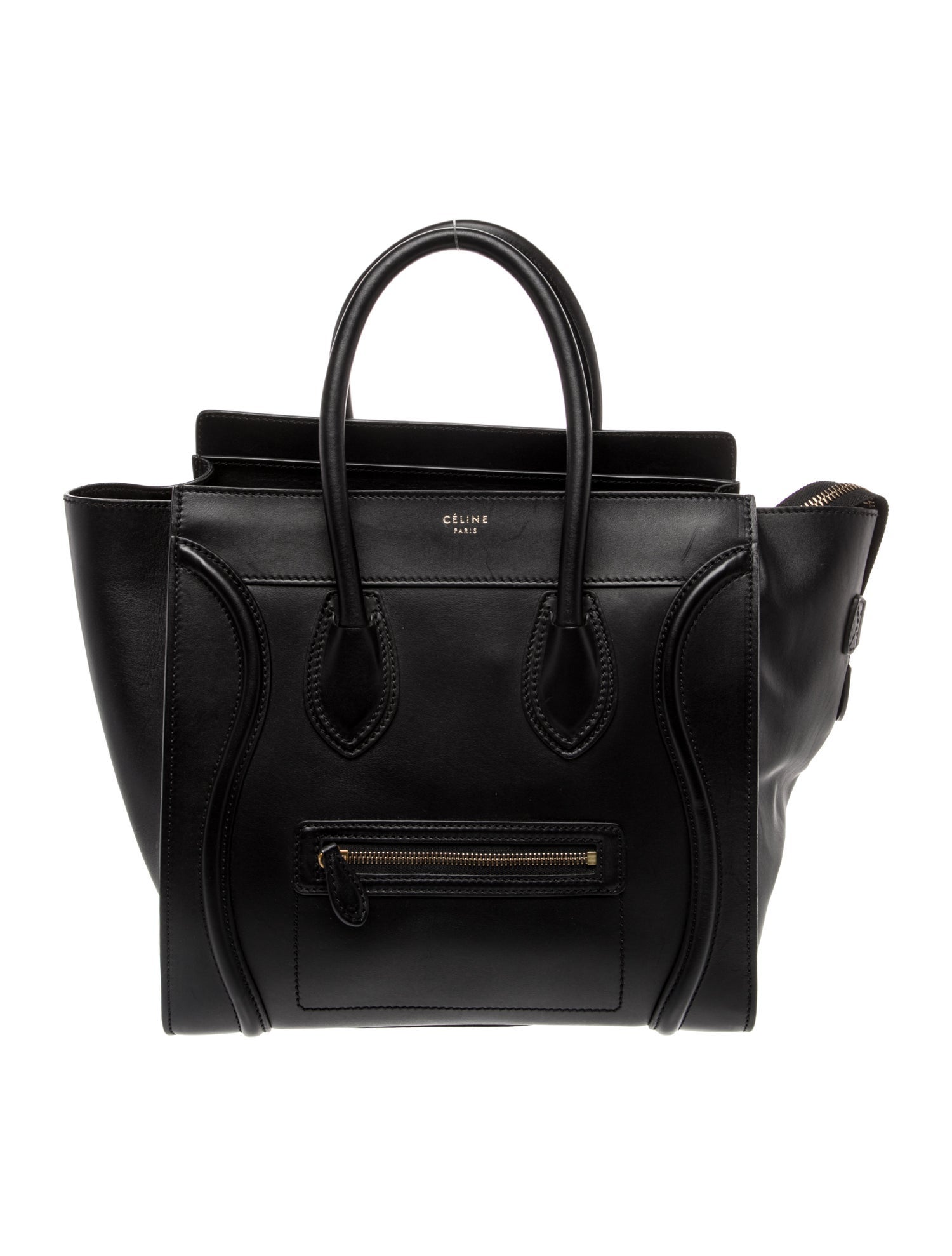 Celine Leather Luggage Mini