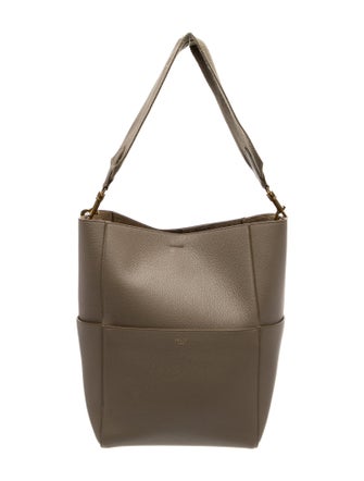 Celine Leather Seau Sangle