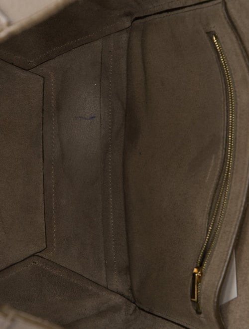 Celine Leather Seau Sangle