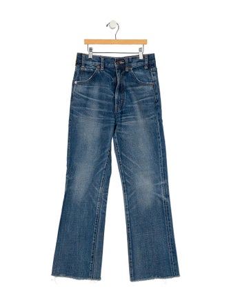 Celine Mid-Rise Straight Leg Jeans