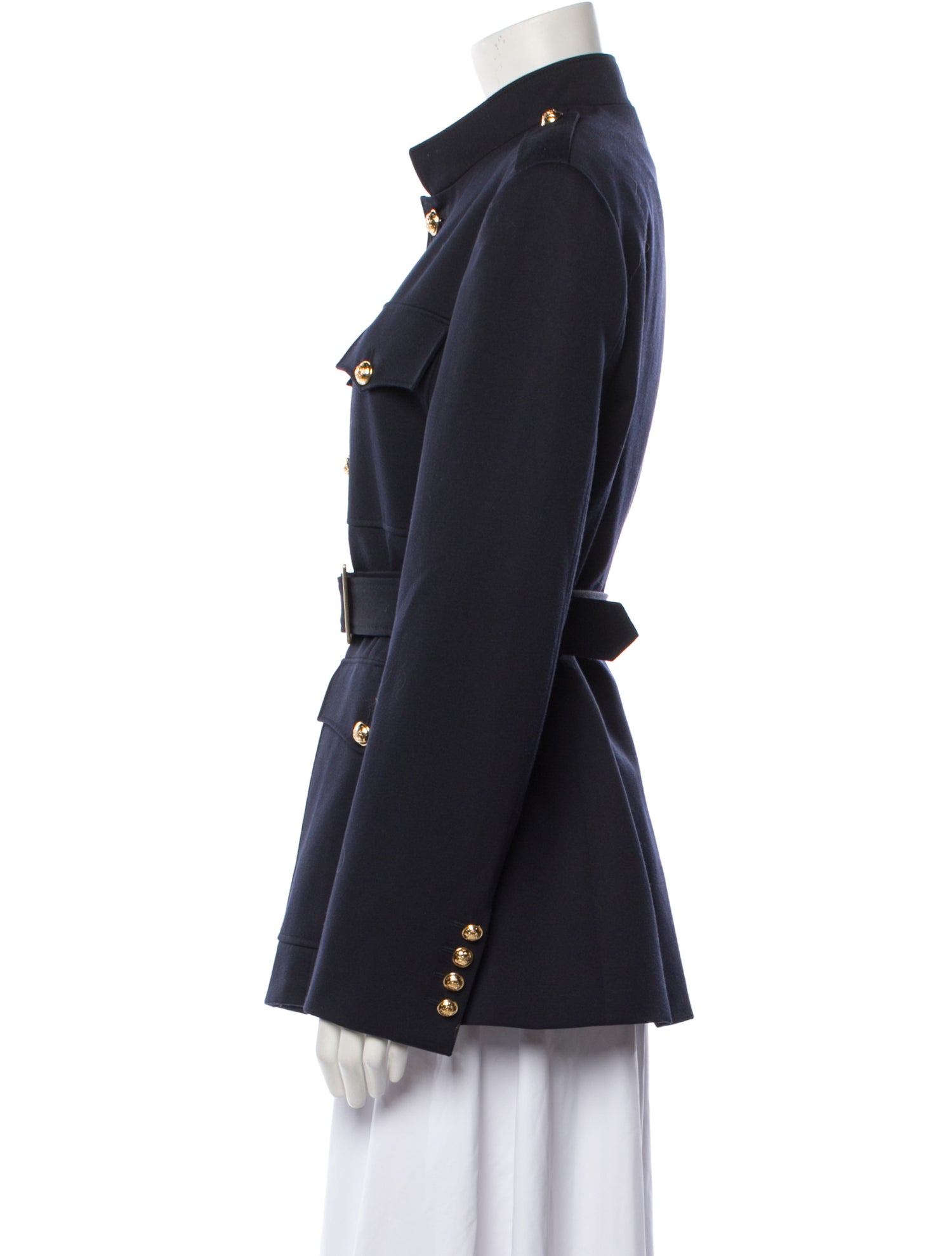 Celine Officer Safari Wool Utility Jacket