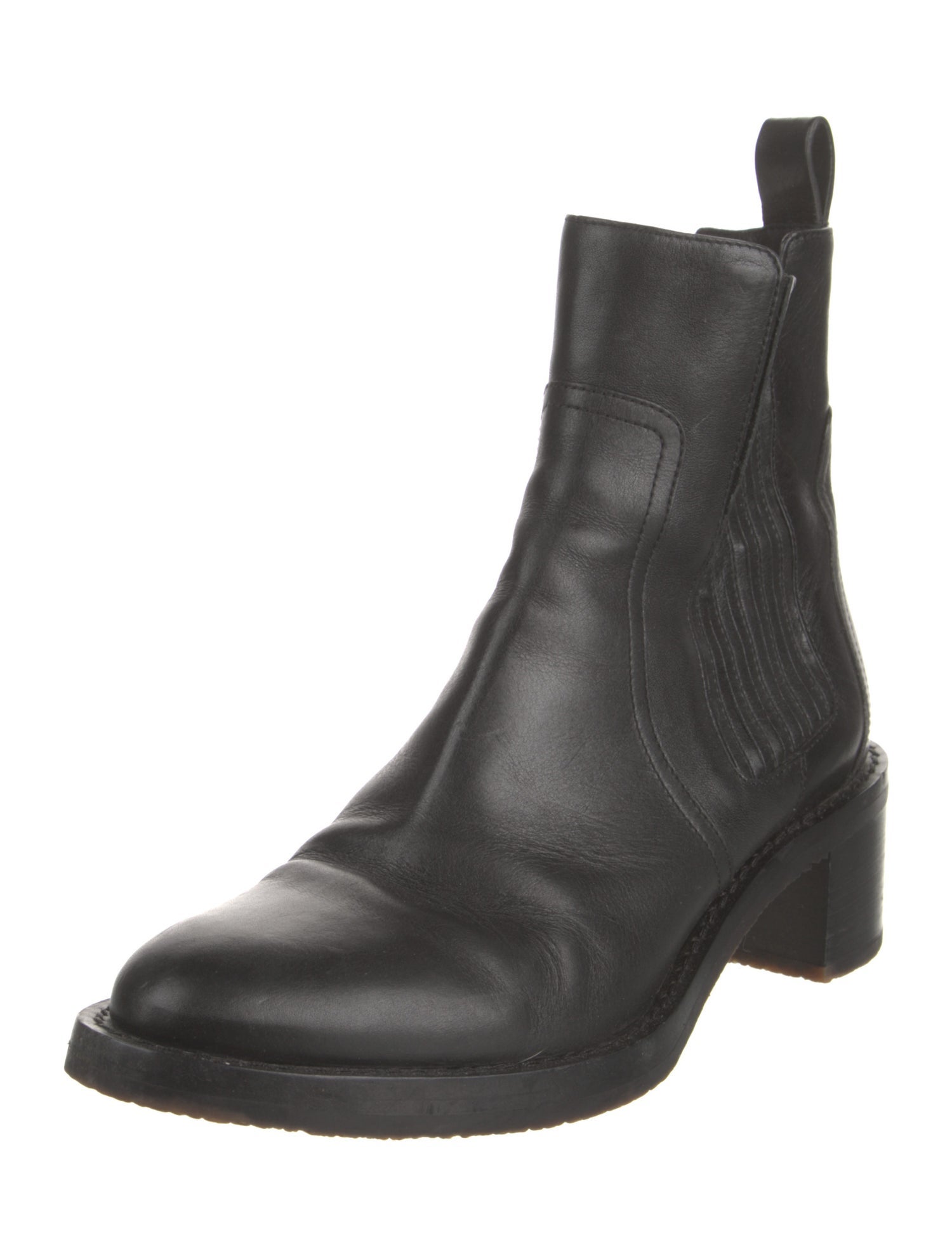Celine Leather Chelsea Boots