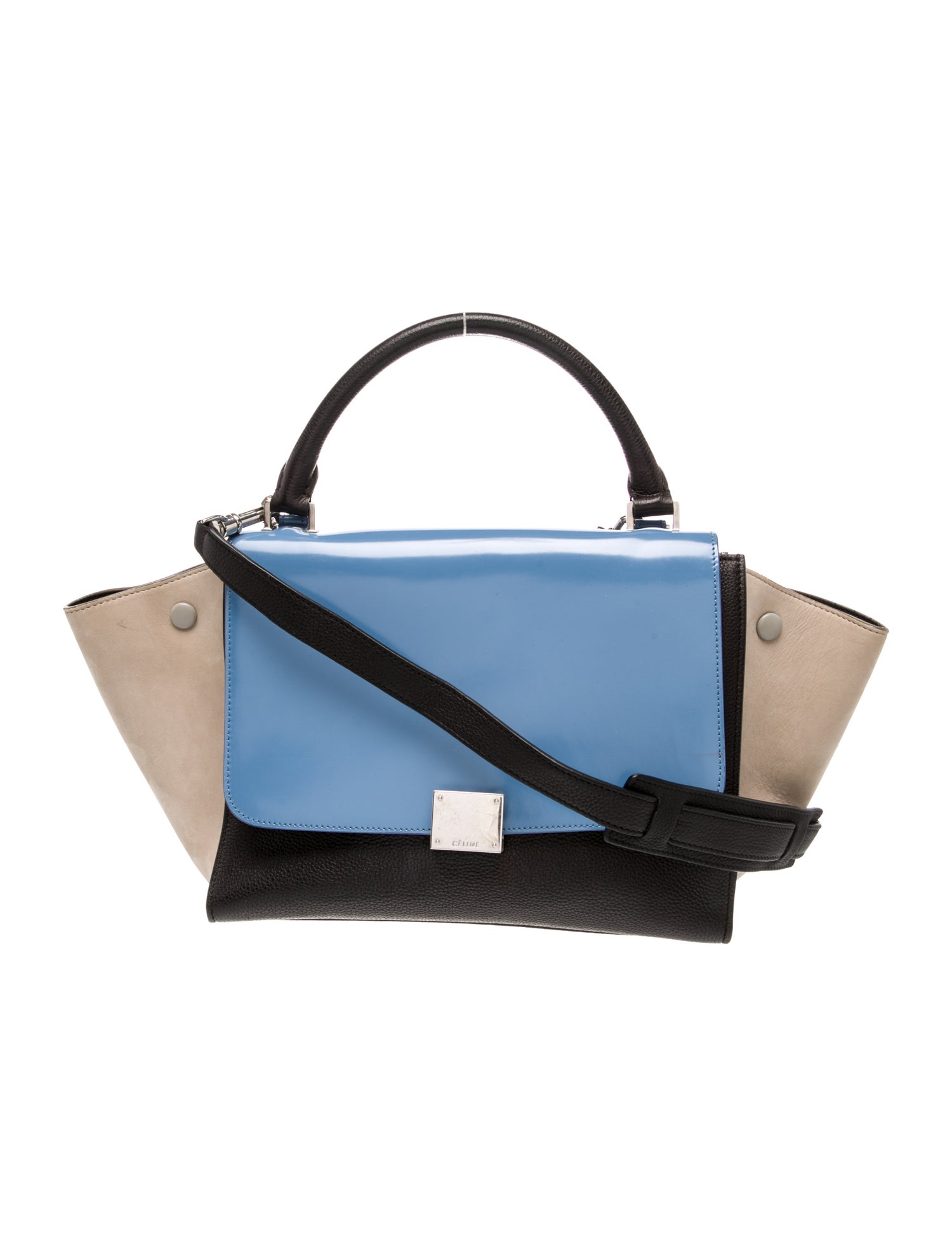 Celine Leather Trapeze Mini