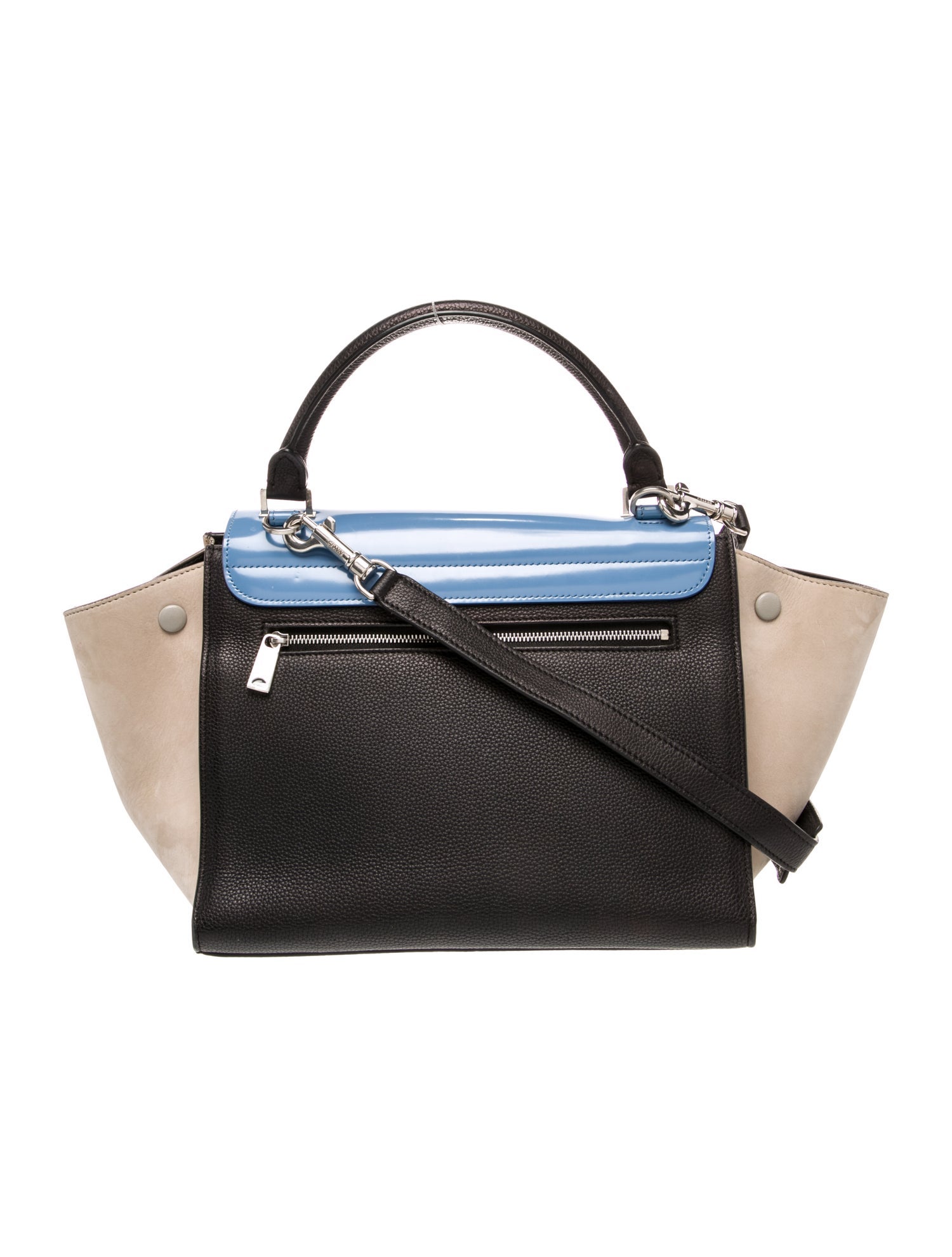 Celine Leather Trapeze Mini