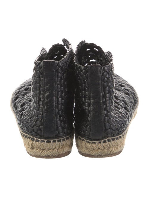 Celine Leather Lace-Up Boots