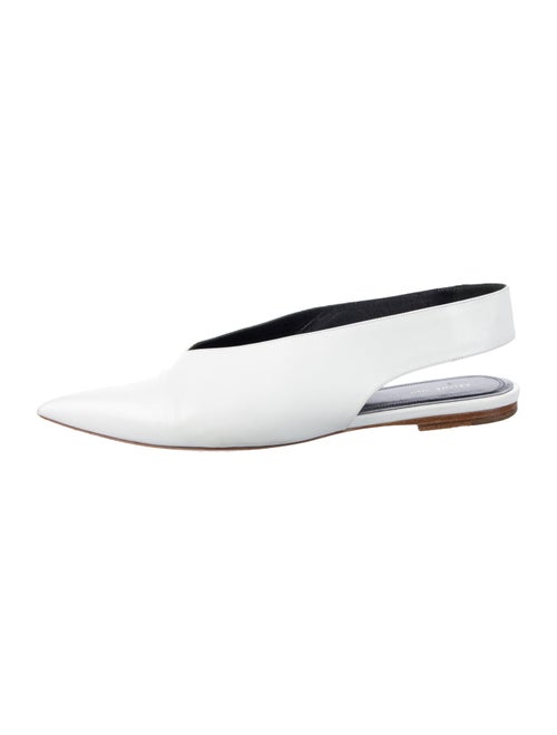 Celine Leather Slingback Flats