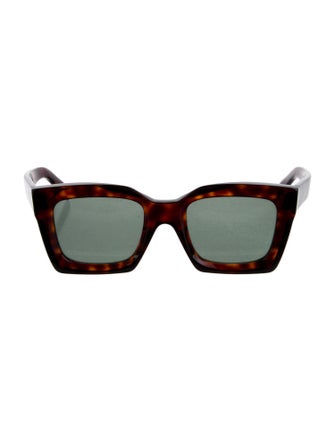 Celine Square Tinted Sunglasses