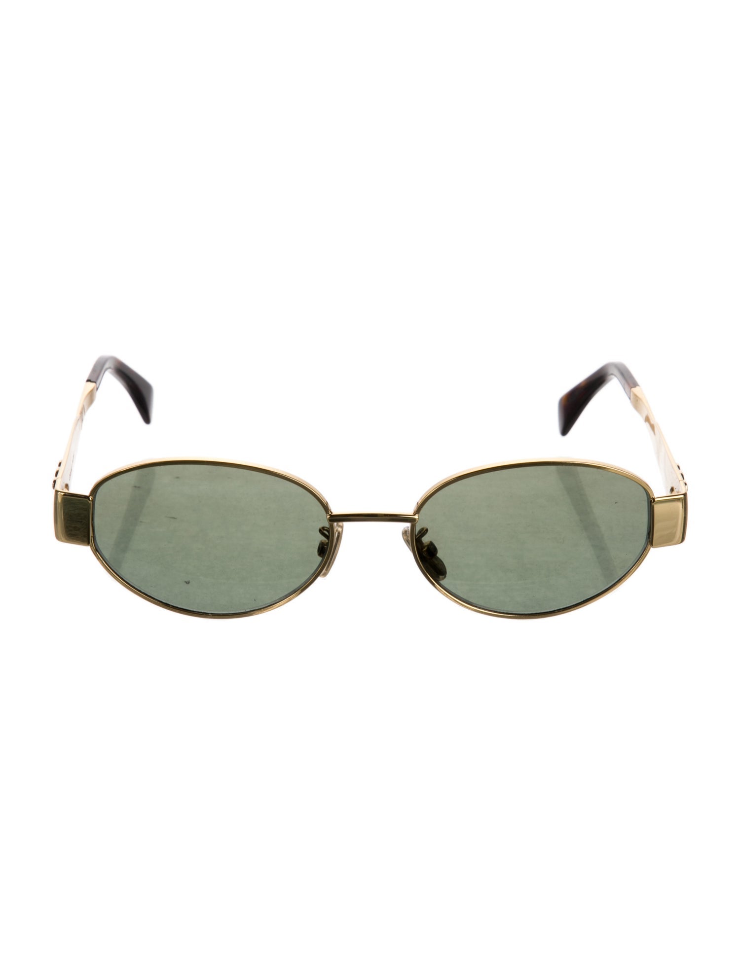 Celine Round Tinted Sunglasses