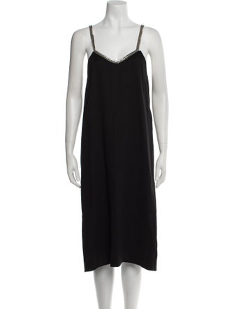 Celine Silk Midi Length Dress