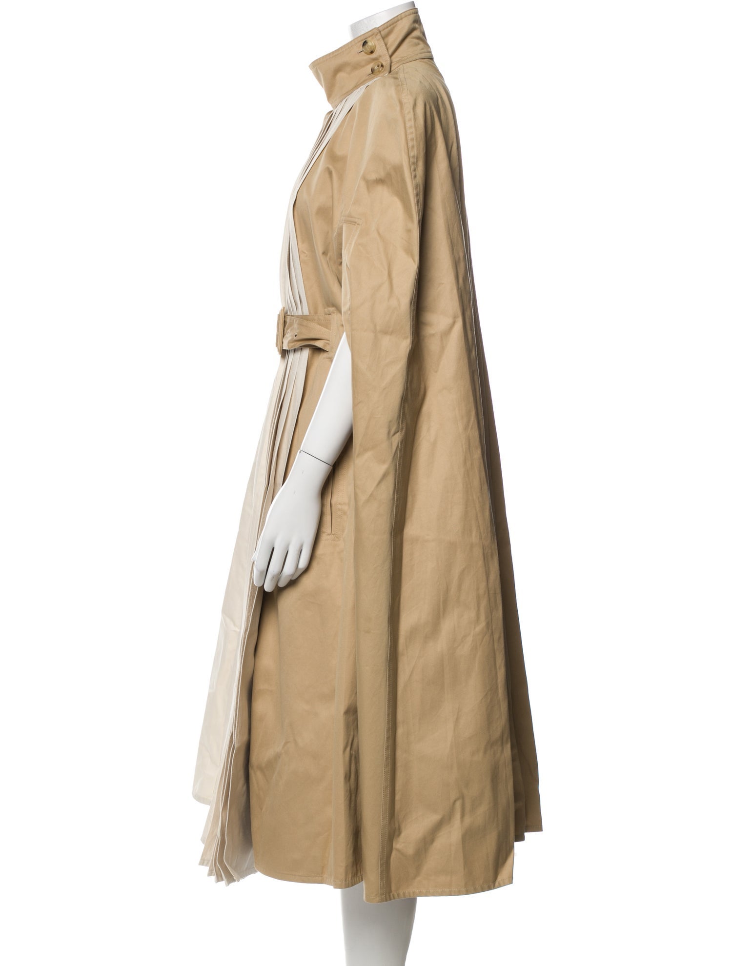 Celine Colorblock Pattern Coat