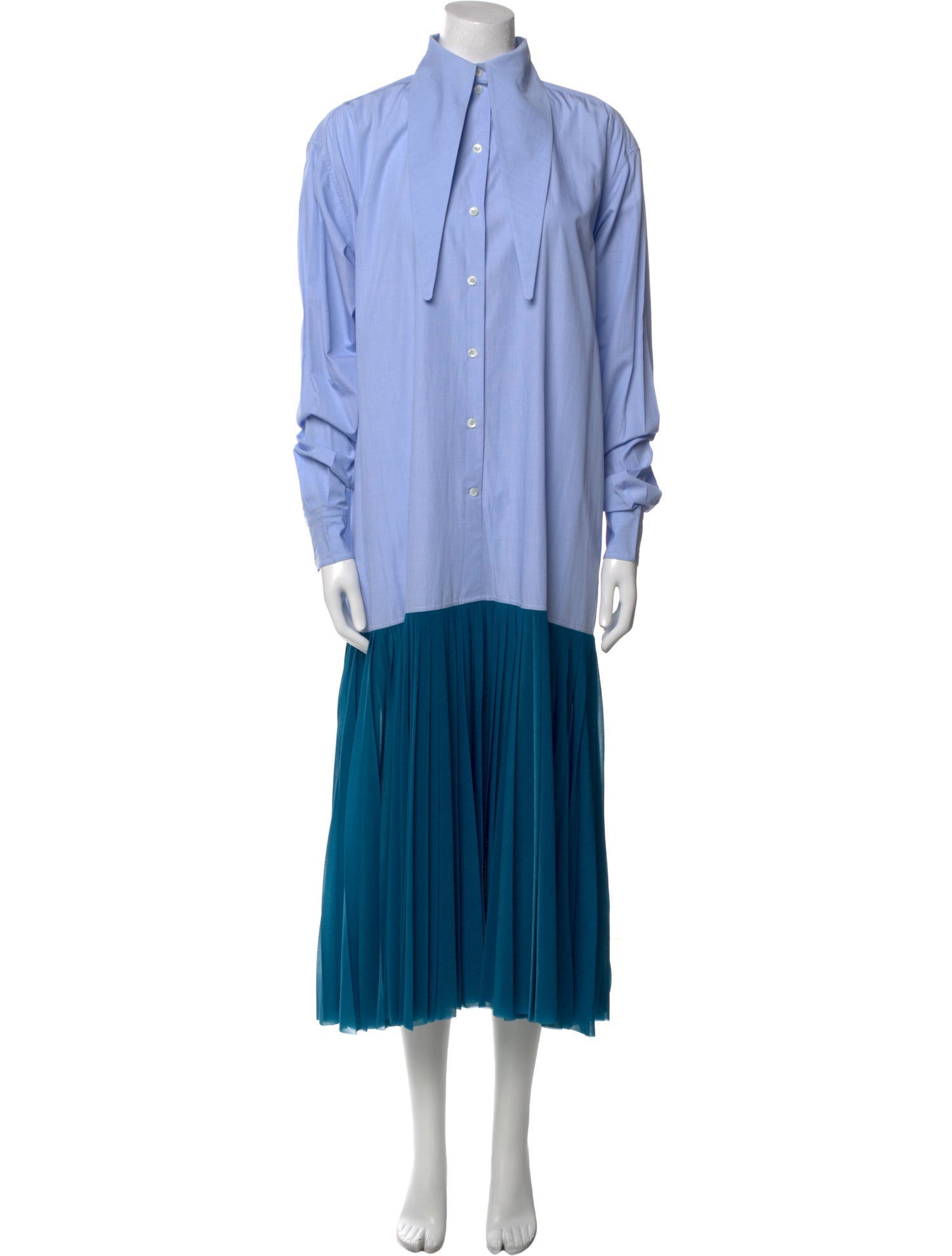 Celine Mock Neck Midi Length Dress