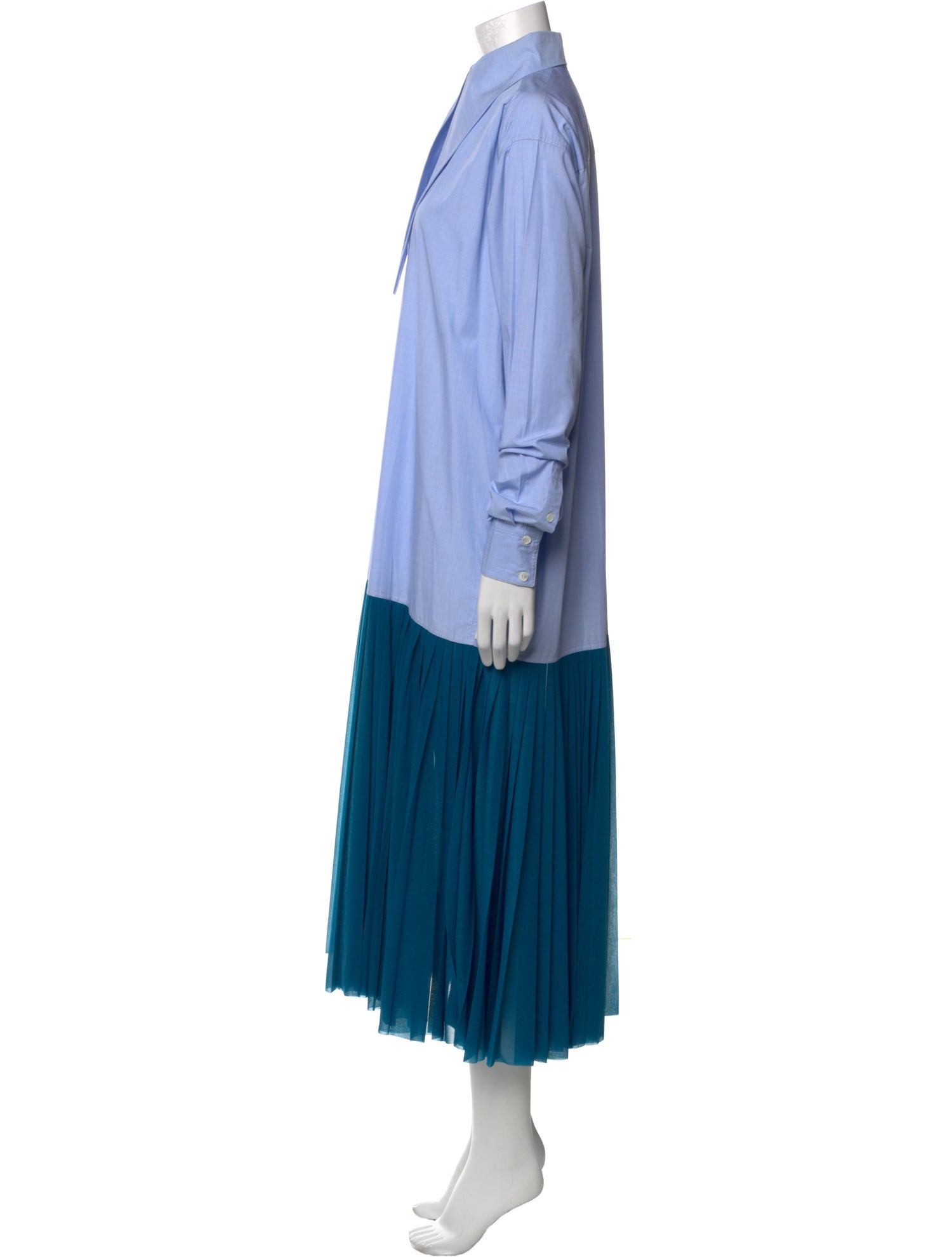 Celine Mock Neck Midi Length Dress