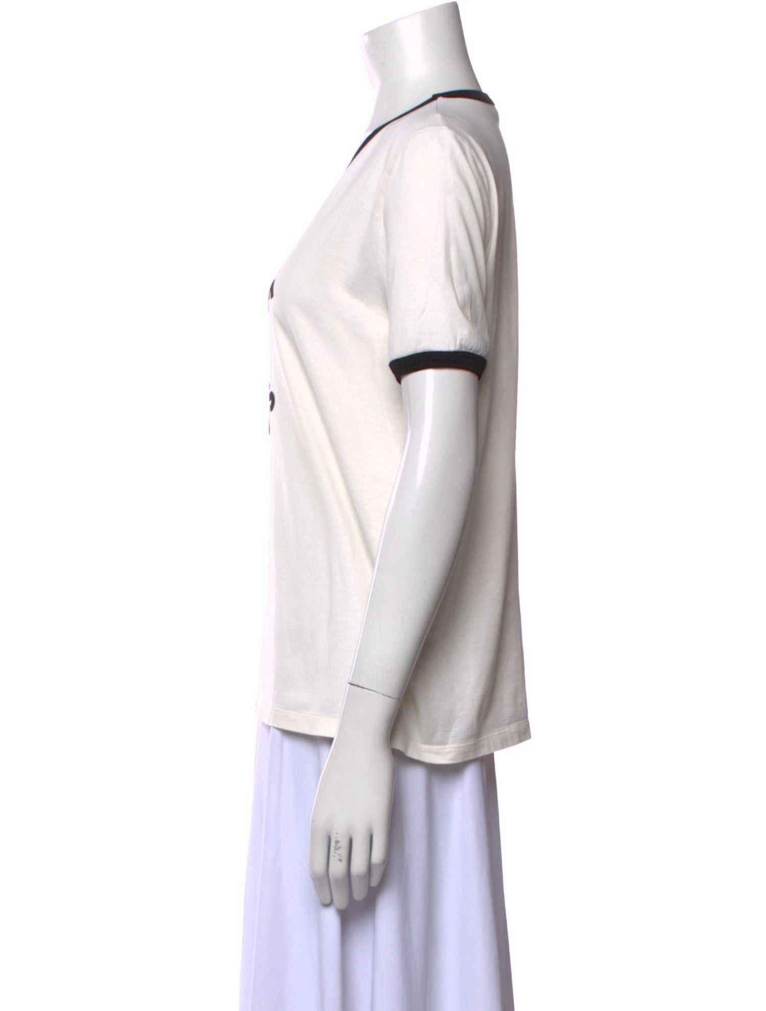 Celine Graphic Print Crew Neck T-Shirt