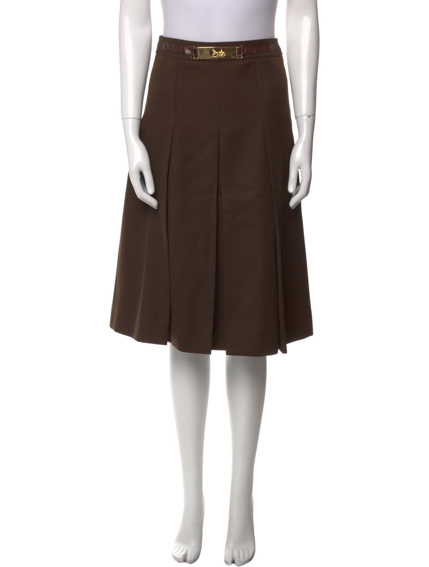 Celine Vintage Knee-Length Skirt