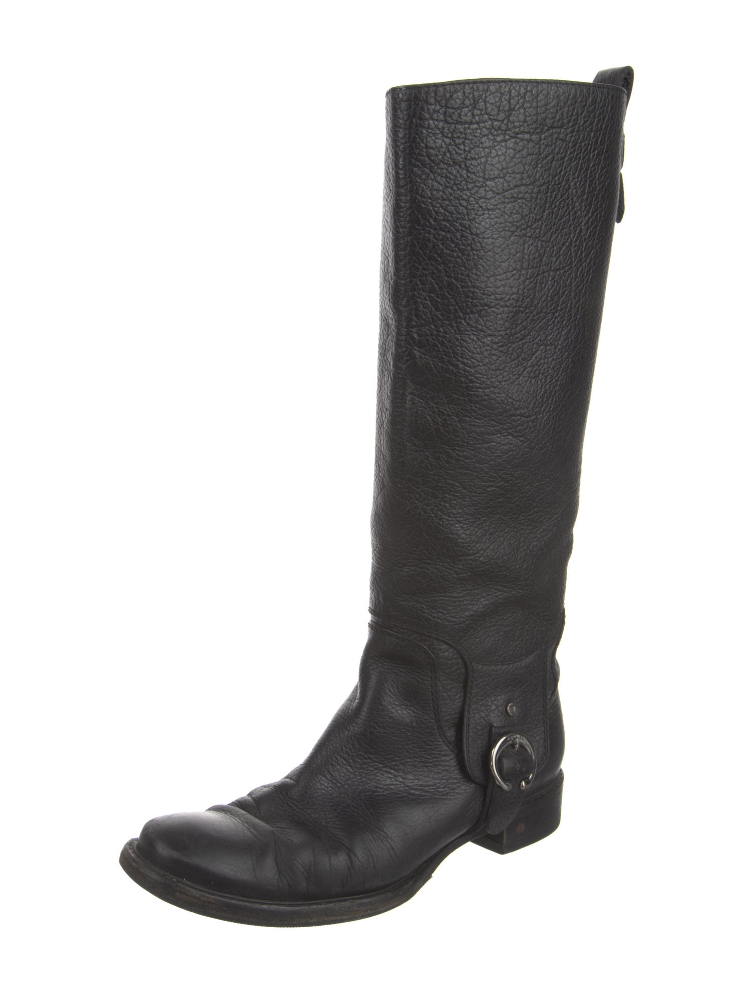 Celine Leather Riding Boots